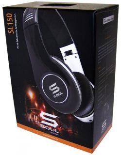 SOUL by Ludacris SL150 Pro Hi  Definition On Ear Headphones Chrome