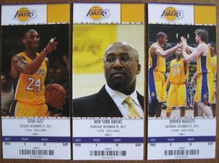 Los Angeles Lakers 2011 12 Season Ticket Lot
