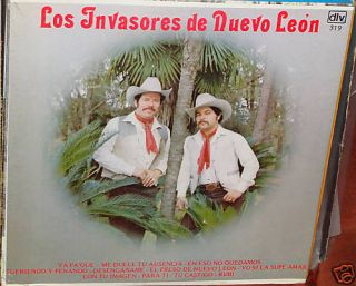 Los Invasores de Nuevo Leon DLV 319 LP SS