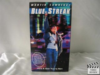 Blue Streak VHS Martin Lawrence Luke Wilson 043396038936