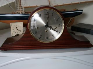 Vintage Antique Dunhaven Westminster Chime Mantel Clock
