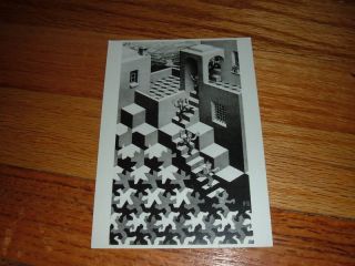 Escher Cycle MC Esher Artwork Import New Postcard