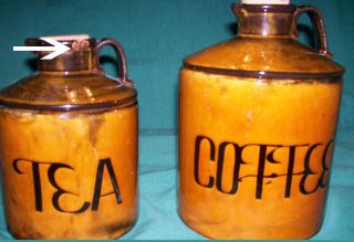 Ceramic Cork Lid Coffe and Tea Canister