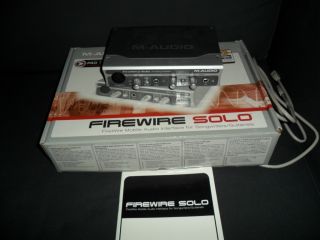 Audio Firewire Solo Digital Recording Interface 99004073900
