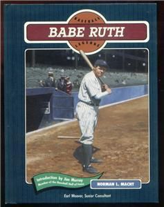 Baseball Legends Babe Ruth Book Macht 0791011895