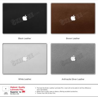 MacBook Pro 13 Leather Series Full Body Skin Wrap Decal 3M Di NOC 13