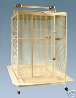 Parrot Bird Cage Extra Large Playtop 40LX30WX71H Macaw Cockatoo