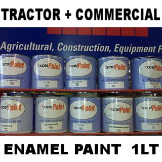 Tractor Machinery Agri Enamel Paint Zetor Red 1Lt
