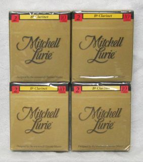 Boxes Mitchell Lurie 2 BB Clarinet Reeds RML10BCL200