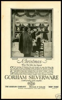 1920 Vintage Ad for Gorham Silverware