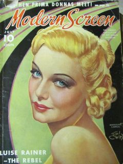 Modern Screen Magazine July 1937 Madeleine Carroll
