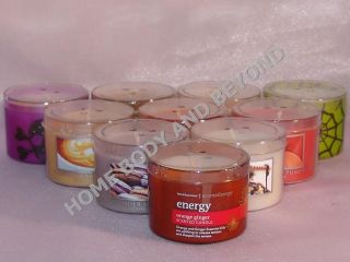 Bath and Body Works 1 6 oz Mini Scented Candle You Choose