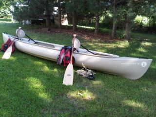Mad River Adventure 16 Canoe with EXTRAS