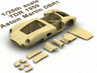 25 Scale Aston Martin DBR1 Model Car Body