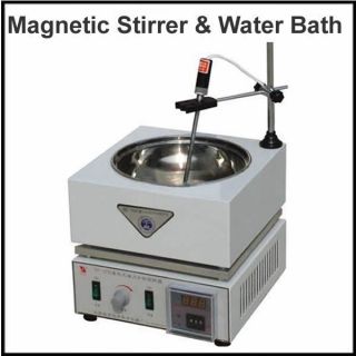 Digital Heat Gathering Magnetic Stirrer Water Bath 300°C Thermostat