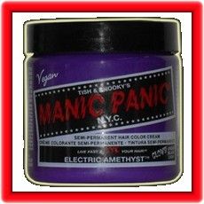 Manic Panic Electric Amethyst Purple Hair Dye Punk Cool Hot Fashions