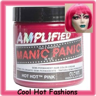 Amplified Manic Panic Hot Hot Pink Hair Dye Punk