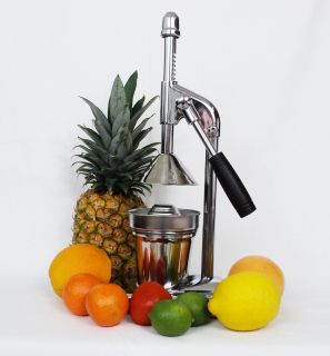 New Heavy Duty Manual Stainless Steel Fruit Juicer Press Squeezer