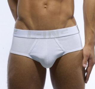 IN2 Mens White Core Profile Brief Underwear