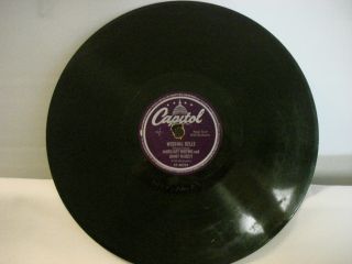 Margaret Whiting and Jimmy Wakely Capitol Records 78rpm 4671 Wedding