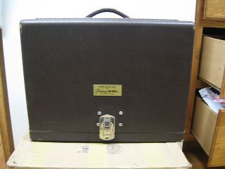 Vintage Pachmayr Gun Works Super Deluxe Case Pistol Box w Adj Lok Grip