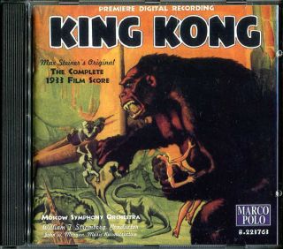 Marco Polo 8223763 Max Steiner KING KONG 1933 film score STROMBERG CD