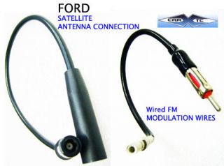 radio fm wired modulator harness antenna adaptor set fm modulator