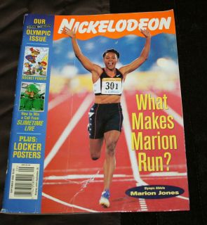  MAGAZINE VINTAGE September 2000 Summer Olympics Marion Jones Slime