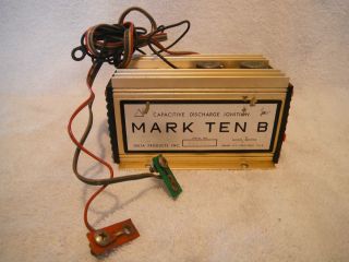 Vintage 1970 MARK TEN B Capacitive Discharge IGNITION Delta MUSCLE CAR