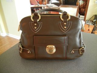 Awesome Condition Authentic Marc Jacobs Brown Leather Elise Handbag