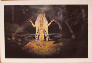 Charles Chapman Print Kindred Spirit Signed Limited Ed