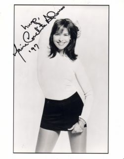 Maria Conchita Alonso Signed Sexy in Mini Skirt Younger