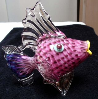 Mark Eckstrand Purple Fish