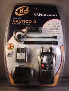 Midland NT3VP Nautico Waterproof Marine Handheld Radio New