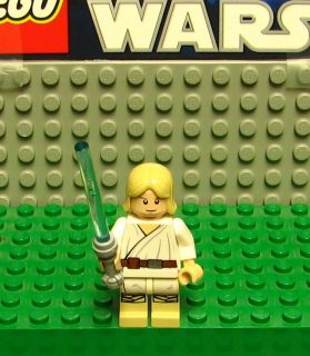 STAR WARS LEGO  MINI FIGURE  MINI FIG   LUKE SKYWALKER WITH SABER
