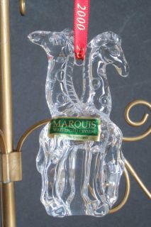 Exclusive Marquis by Waterford Giraffes Ornament First in Noahs Ark