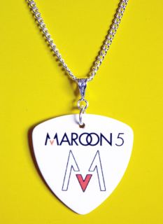 Maroon 5 Plectrum Pick Necklace