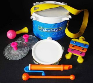 Fisher Price Marching Band Musical Instrument Set 921 ★
