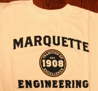 Discounted $12 Delivered Marquette Golden Eagles Engineering NCAA T