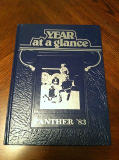 1983 Panther High School Yearbook Marseilles Illinois