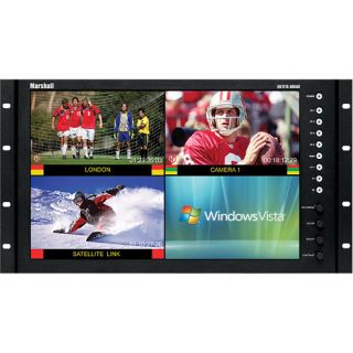 New Marshall Electronics QV171X HDSDI 17 HD LCD Rack Monitor QV 171X