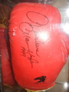 Marvelous Marvin Hagler Autographed Boxing Glove Auto