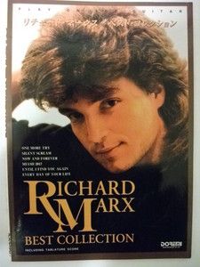 Richard Marx Best Collection Japan Song Book Guitar Tab