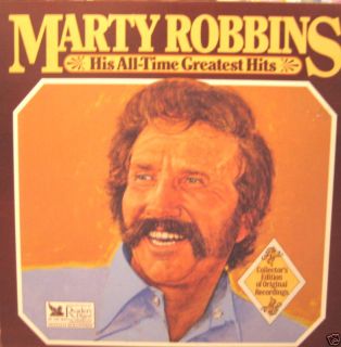 Marty Robbins LP Playtested His All Time Greatest Hits
