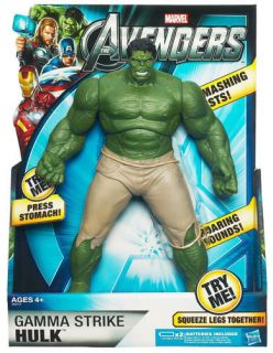 Marvel Power Attack Gamma Strike Incredible Hulk 10 Figure Toy