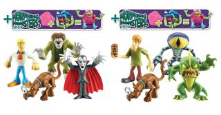 Scooby Doo Morphing Monsters 4 Figure Pack Morphing Monster New 2012