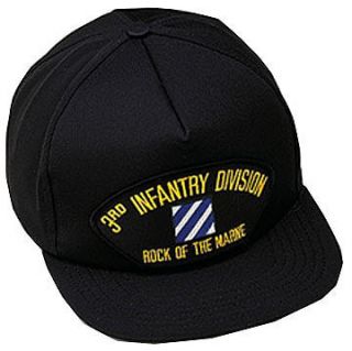 Infantry Division Ballcap 3rd ID Rock of The Marne Ball Cap Hat