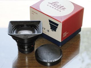 Leica Leitz Leicaflex Elmarit R 19mm f 2 8 Wide Angle Lens 1 2 8 19