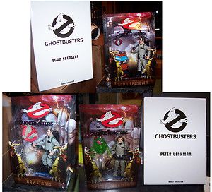 Ghostbusters Matty Exclusive 6 figure Peter Venkman & Slimer HOT SOLD