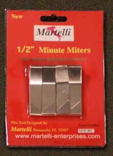 Martelli Notions New 4 Pack Minute Miter Quilt Project Clamps 1 2